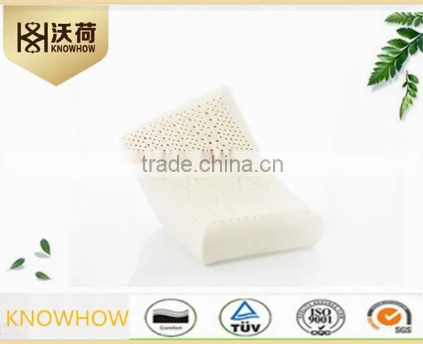 Wholesale Smooth Latex Foam Comfortable Massage Rubber Pillow for Travel photo-5