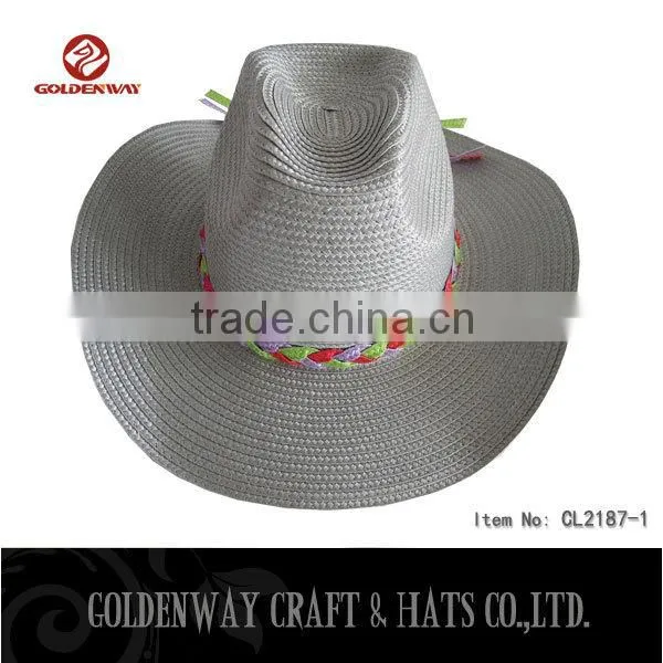Fashion Design Cheap Blue Cowboy Hat photo-6