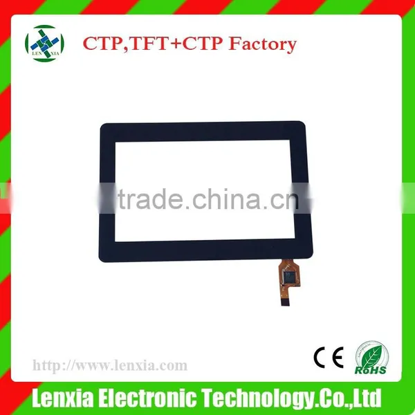Standard or Custom 1.4'', 1.77'', 2'', 2.8'' ,3.5'', 4.3'', 5'', 7'', 10.1'' Capacitive Touch Screen Panel photo-5