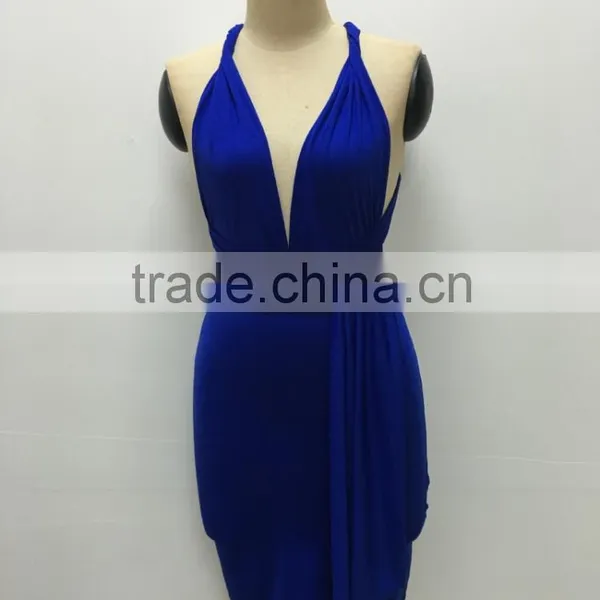 Bonvatt Sexy Mini Dress With Belts Women Fahion Dress 2017 photo-6