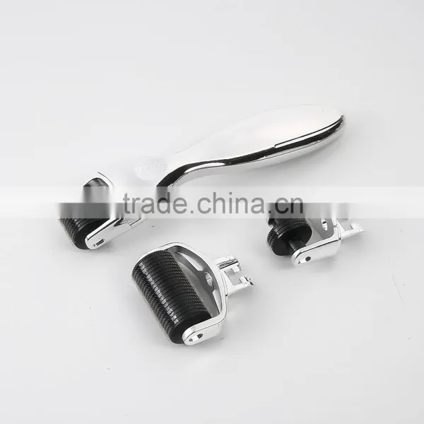 3 In1 Roller Set 0.5mm, 1.5mm, 2.0mm Titanium Micro Needles W/Travel Cas photo-4