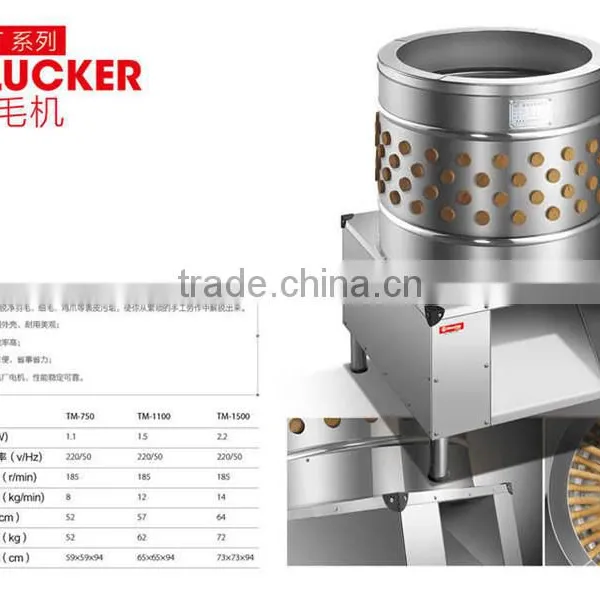 2015 1.1KW Good Price Electric Chicken Plucker Finger photo-2