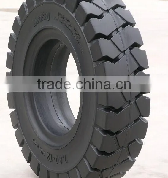 China Good Quality Rubber Wheel for Toy 200x50 10 Forklift Wheel photo-3