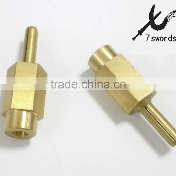 Professional Brass Turning Parts Milling Aviation Parts Custom Machining Parts Manufacturing photo-3