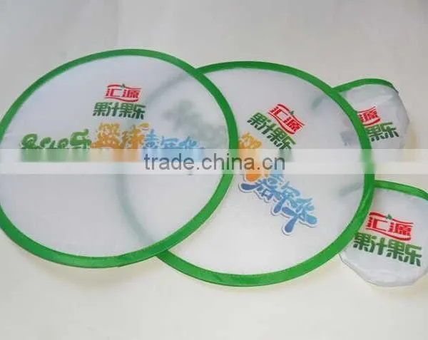 Advertising Nylon Cloth Foldable Frisbee Fan photo-4