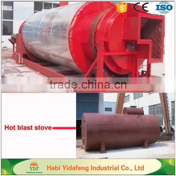 Single Drum Rotary Dryer For Bits of Wood photo-6