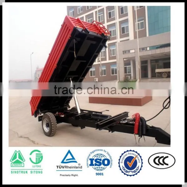 4T -8T 2 Axles Mini Full Trailer / Farm Trailer / Towing Vehicle photo-5