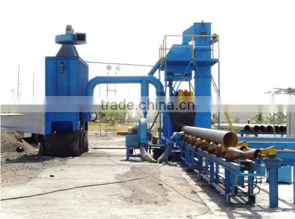 Steel Pipe/steel Tube External Wall Shot Blasting Machine photo-3