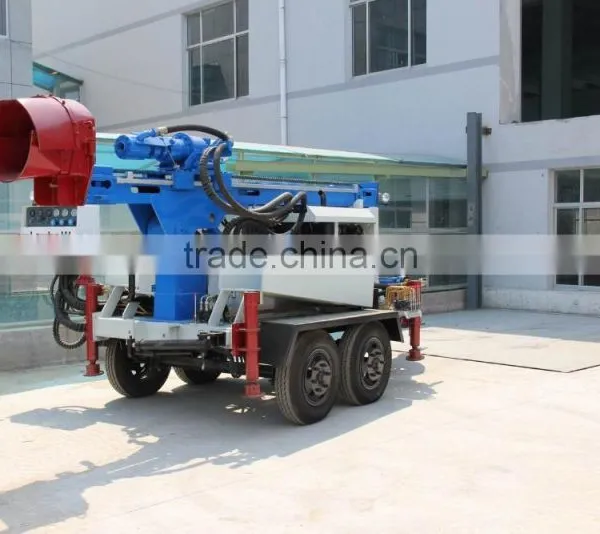Cheapest Trailer Mounted Bore Hole Water Well Drilling Machine photo-3