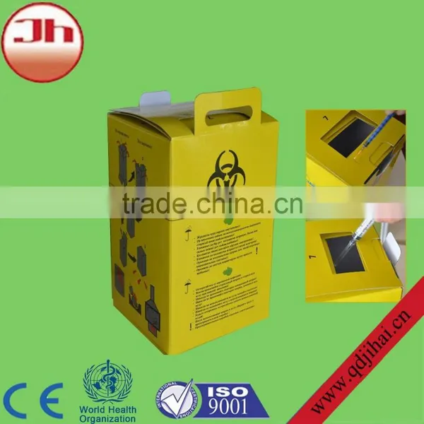 2015 New Yellow Carboard Medical Safety Box for Syringe photo-4
