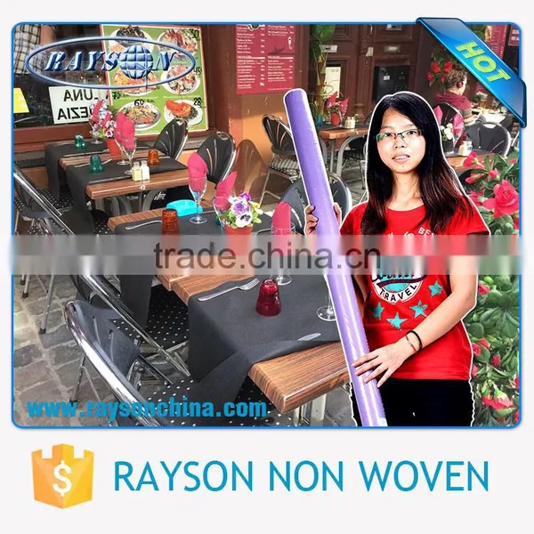 Ecological PP Woven Disposable Table Cover for Dining Use photo-2