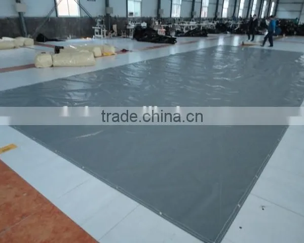 Durable Pvc Tarpaulin Covering, Outdoor Sunproof Swimming Pool Pvc Cover photo-2