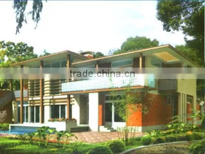 Light Steel Villa Luxury Prefab Steel Frame Villa Design Build photo-4