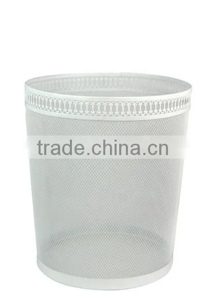 Metal Mesh Trash Can/ New Fashion Beautiful Trash Can photo-2