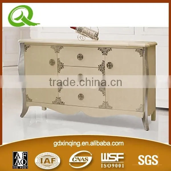 F346 Classic Cheap Glass Top Console Table photo-4