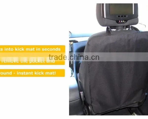Removable Trash Can Pocket Car Seat Toy Organizer photo-5