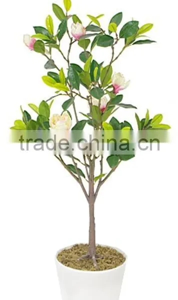 Indoor Home Garden Decorative 250cm Height Make Artificial Green Live Magnolia Bonsai Tree EXLYPZ06 0507 photo-5