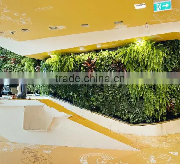 Best Price Artificial Plant Wall/decorative Hanging Plants,artificial Grass Wall photo-5