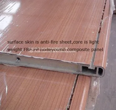 Light Weight Waterproof Honeycomb Composite Panel as Floor photo-2