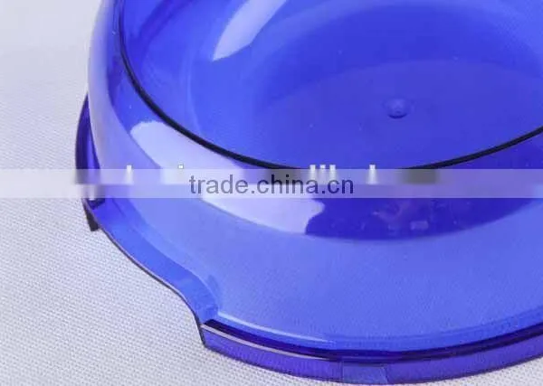 Transparent Round Plastic Pet Bowl photo-2