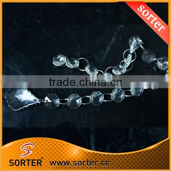 K9 Crystal Bead Strand Garland for Windows Partition/door Curtain /wedding Decoration photo-2