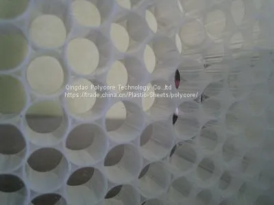 uniform PP honeycomb core for water disfusser in medical equipment