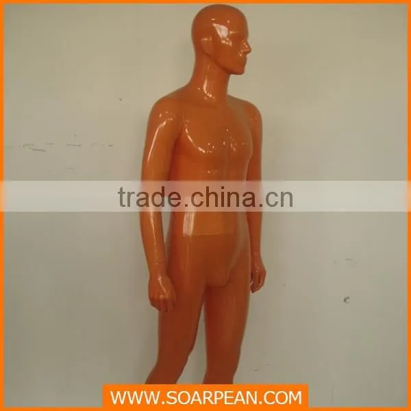 Fiberglass Realistic Male Mannequin Full Body Stand Mannequin photo-2