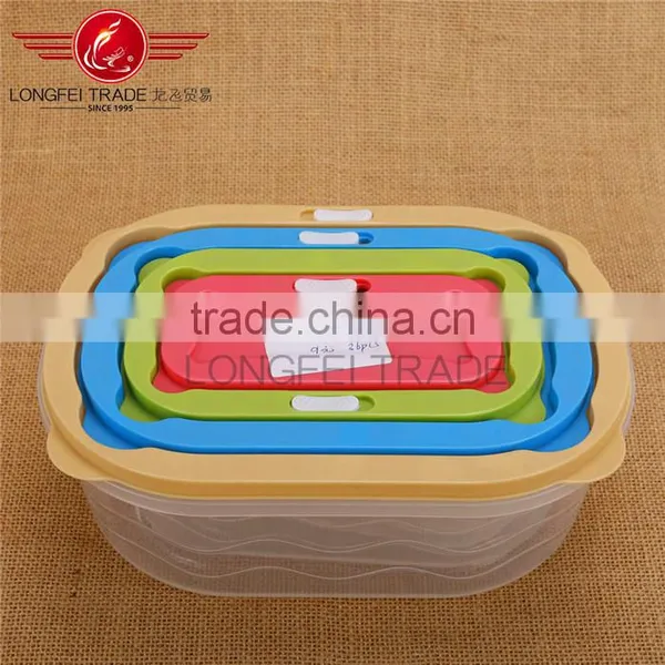 Household 3pcs Rectangle Plastic Preservation Box /crisper Mould photo-5