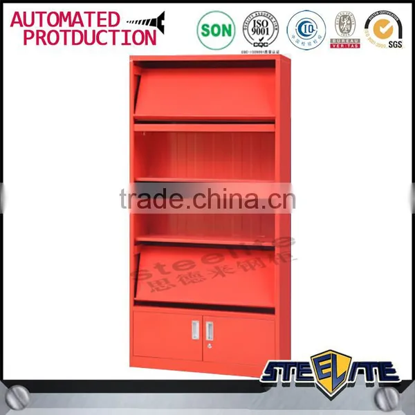 Used Library Furniture Metal Magazine Rack Used Library Bookcases for Sale photo-5