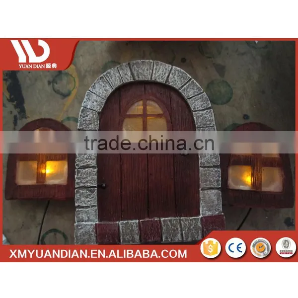 China Wholesale Market Art Work Resin Craft Garden Solar Panel Light photo-2