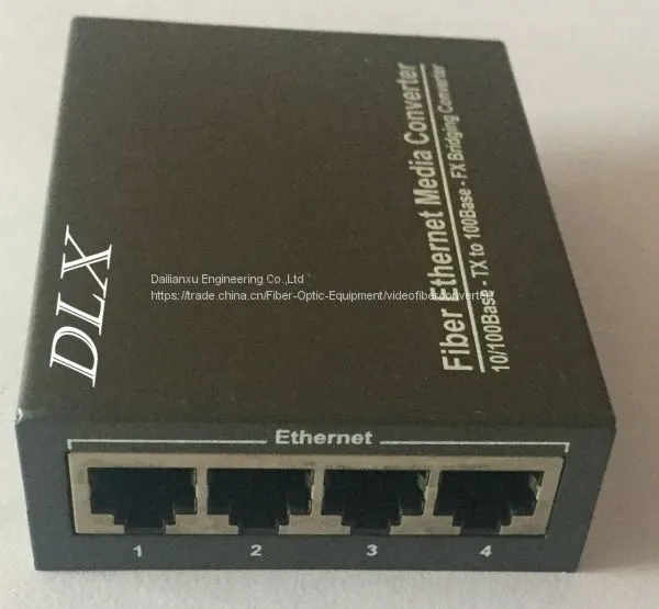4ports 10/100M Ethernet Fiber Optical Switch photo-3