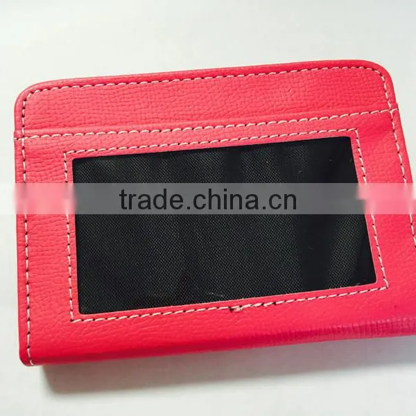 Lock Wallet Slim RFID Blocking PU Leather Zipper Card Holder photo-4