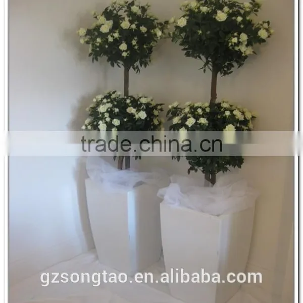 Artificial Topiary Frame Grass Ball Tree for Home Decoration photo-2