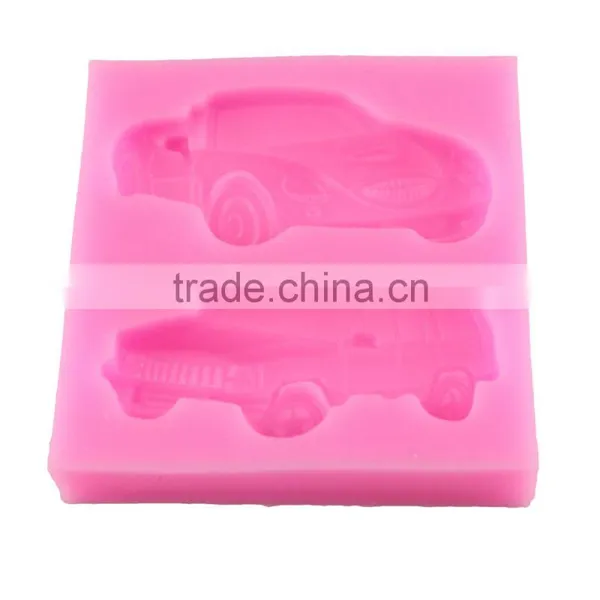 High Quality Silicone Baking Mold Fondant Cake Mold Cake Decoration and Super Sports Car Jeep 1688 Agent photo-3