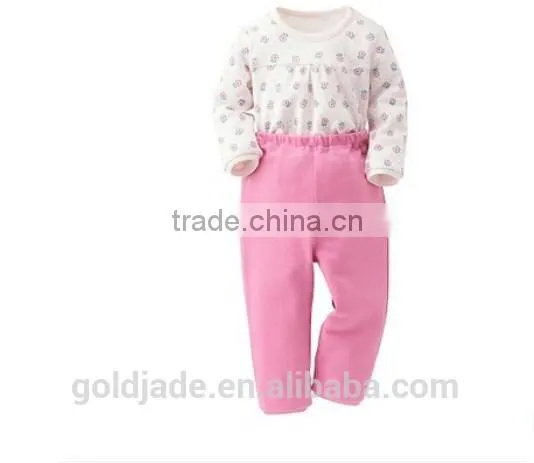 2016 Wholesale Kids Baby Stripe Pajama Suits Kids Stripe Cotton Pajamas photo-6