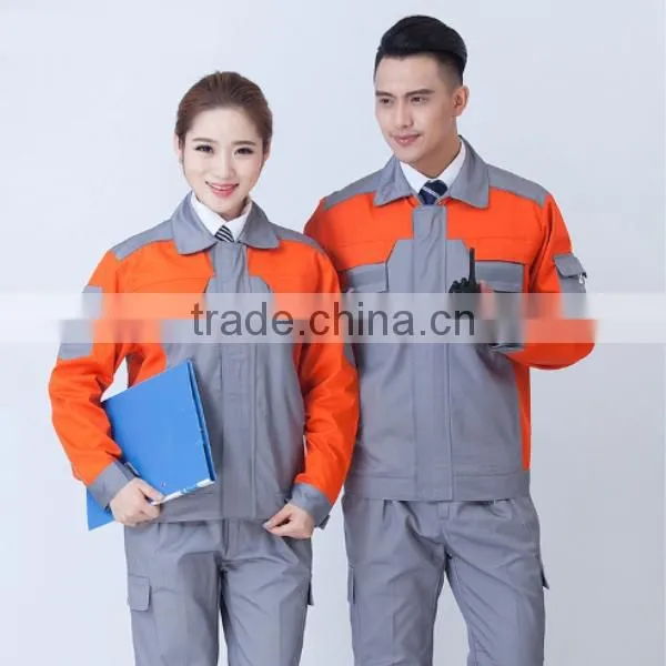2016 Hot Sale Coveralls Unifrom Design Gardener Worker Uniform photo-3