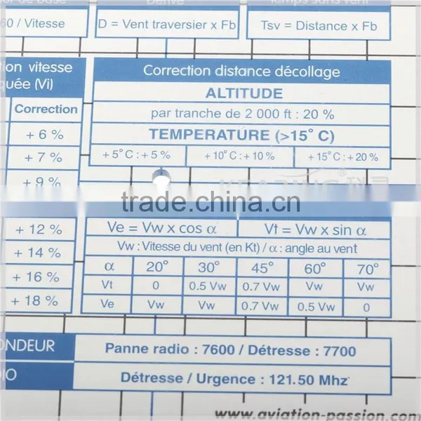 Kearing, Flexible Plastic Square Protractor, Transparent 1mm Thickness Plastic Square Plotter for Pilot Training #KPP-4 photo-3