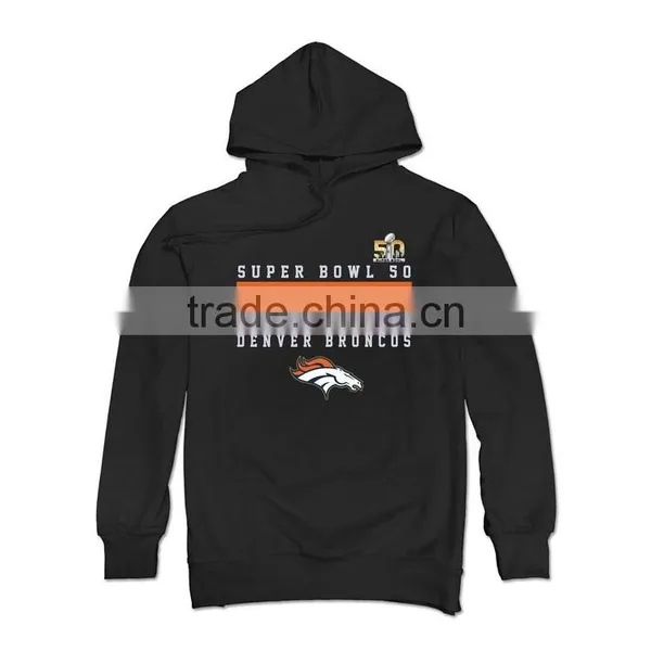 Bulk Custom Printing Design 65% Polyester 35% Cotton Fleece Mens Pullover Oversized Hoodie photo-2