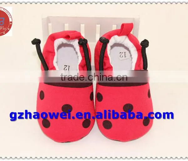 Adorable Bettle Pattern Cotton Baby Booties photo-2