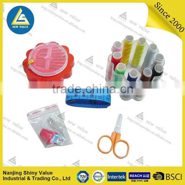 Round Plastic Sewing Box Set for Travelling photo-2