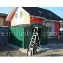 Sturdy Sliding Door Apex Garden Tool House / Metal Tool Shed / Tools Storage Shed 10x10 , 10x8