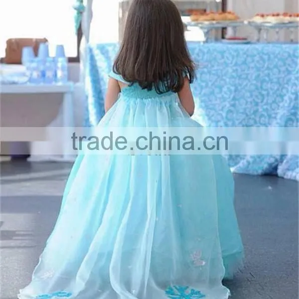 Wholesale Girls Party Dress Frozen Girl Dress Fashion Dress for Children photo-3
