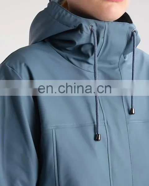100% Polyester Lightweight Waterproof Hooded Jacket photo-4