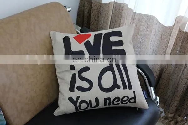 Wholesale Fashion Home Decorative Throw Sofa Chair Digital Printing 3d Linen Latest Design Cushion Cover photo-5