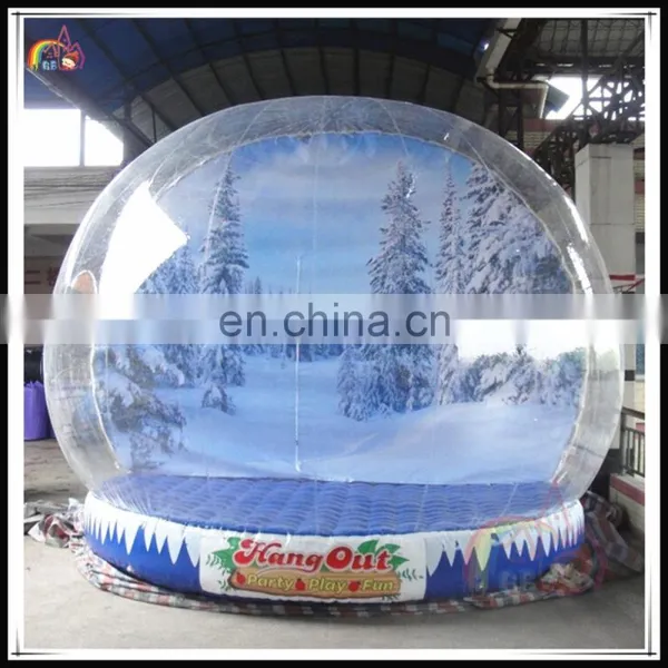 High Quality Giant Inflatable Snow Globe For Christmas Promotion photo-2
