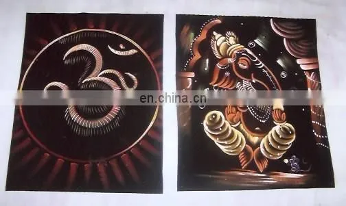 New HAND PAINTED NEW MEDIUM SIZE INDIAN GODS PRINTED WALL HANGINGS