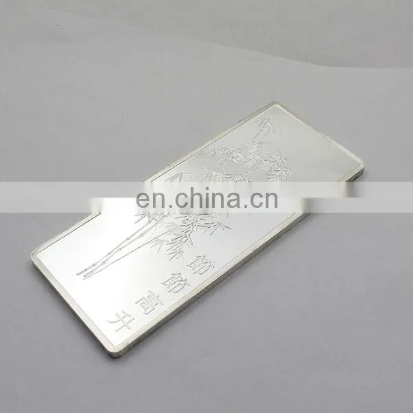Custom Silver Bullion Bars 1 oz photo-2