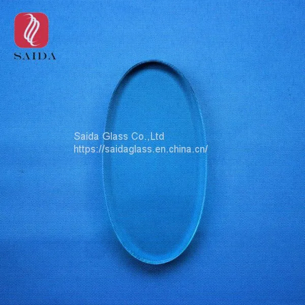 Custom Beveled Glass Craft Piece Oval Round photo-3