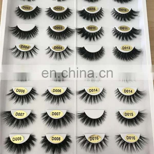 D013 3d Mink Eyelashes Wholesale Custom Made Eyelashes photo-6