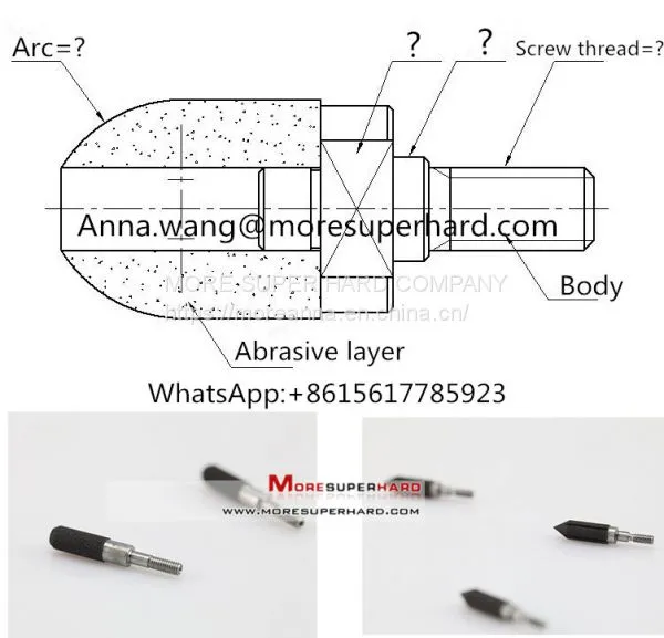 CBN Grinding Wheel for Bearing Internal cylindrical Grinding